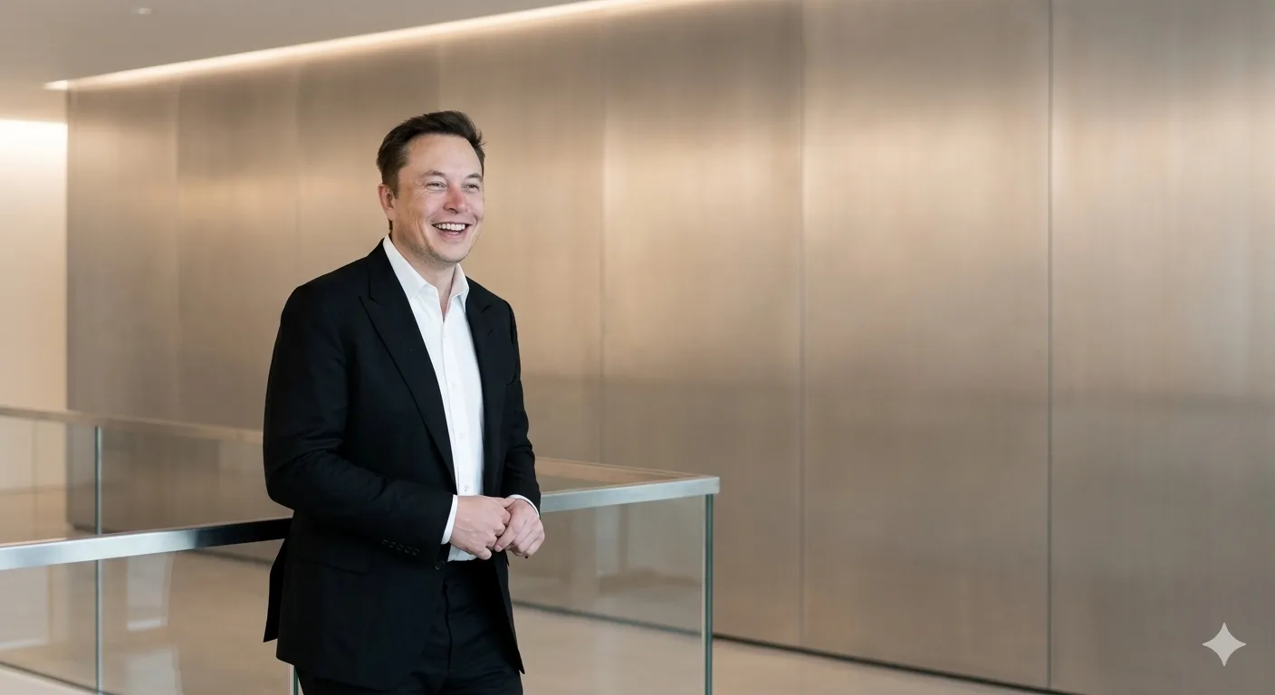 Elon Musk alcança marca histórica de patrimônio após valorização da SpaceX no mercado financeiro.